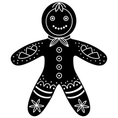 illustration of an butterfly,Boho Rustic Christmas Gingerbread man,illustration, cartoon, vector, 3d