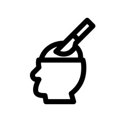Obraz premium Neurosurgery Icon