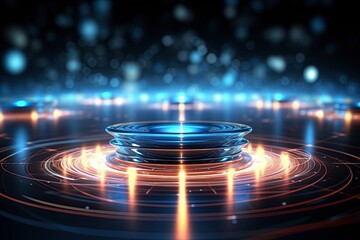 Technology Concept Background Deep Learning as a specialized form of machine learning that uses neural networks