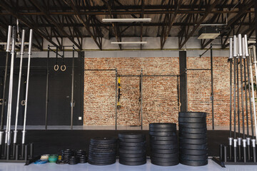 A well-equipped gym with various workout equipment