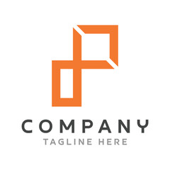 Obraz premium Letter P Logo Design