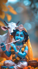 india hindu festival culture lord Krishna Janmashtami diwali