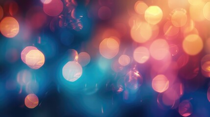 Blurred backdrop lighting for design