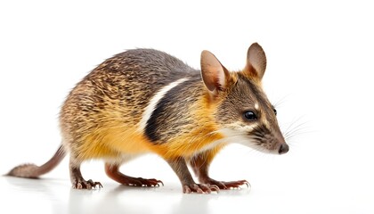 Fototapeta premium bandicoot isolated on white background, bandicoot animal transparent or white image