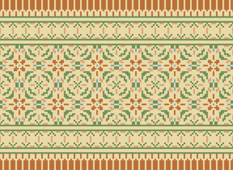 African tribal pattern in colorful. Illustration