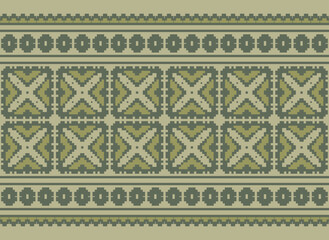 African tribal pattern in colorful. Illustration