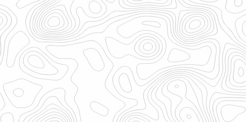 The stylize topography landscape grid map and counter wave line geometric wire outline area design. nature strip diagram topographic creative concept discovery line map texture background.