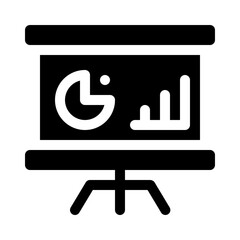 presentation glyph icon