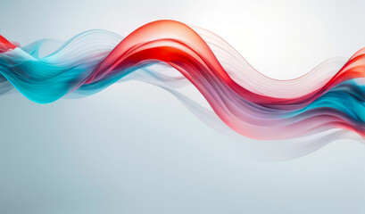 abstract wave modern tech background