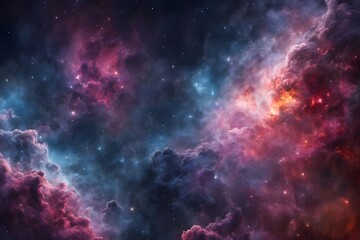 Obraz premium starry night sky, science background ,genarative ai