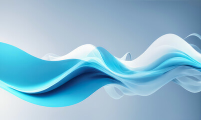 Fototapeta premium abstract wave modern tech background