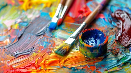 Fototapeta premium Art and music education nurture creativity and self-expression in students.