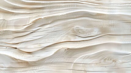 Obraz premium Light wooden surface with white pattern for design background