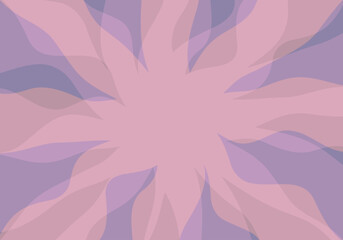 Fondo abstracto de formas rosas onduladas y distorsionadas en vapor