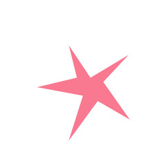 Pink Starburst Element