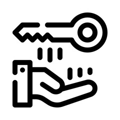 key line icon