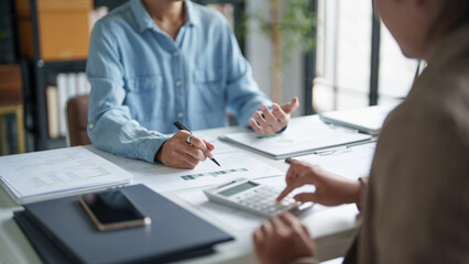 business man Auditor or internal revenue service staff checking annual financial statements company Audit  Accounting tax.