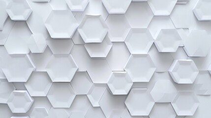 Naklejka premium Scalloped edge pentagon shapes on white background