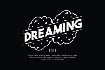 Naklejka premium Graphic tee, T shirt design, streetwear design