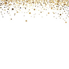 Onyx glitter on a white background
