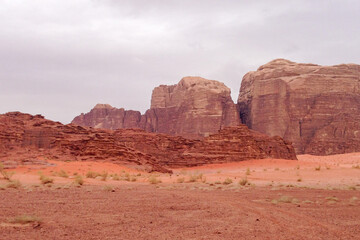 Fototapeta premium Wadi Rum Protected Area, Jordan