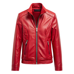 Red jacket Isolated on white background