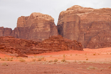 Fototapeta premium Wadi Rum Protected Area, Jordan