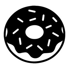 Donut illustration.
