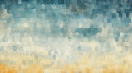 Fototapeta premium Serene watercolor cityscape capturing the beauty of dusk, perfect for enhancing any room decor.