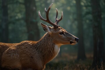 deer in the forest