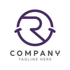 Letter R Logo Design