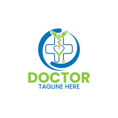 doctor logo design, health care logo