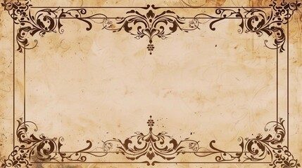 Card design: Enchanted garden wedding invitation, floral fantasy with spacious text area