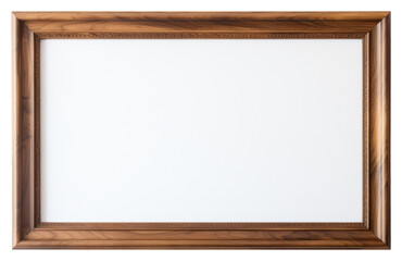 PNG Walnut wood frame vintage backgrounds white background architecture.