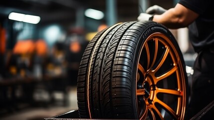 Expert technicians employing cutting edge equipment for precise and efficient tire fitting services