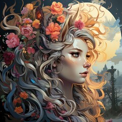 Enchanted Cover Art for The Last Unicorn Movie