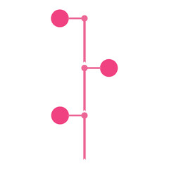 Timeline infographic element 