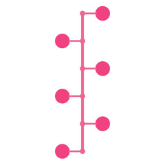 Timeline infographic element 