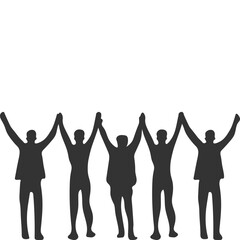 Silhouette Friendship