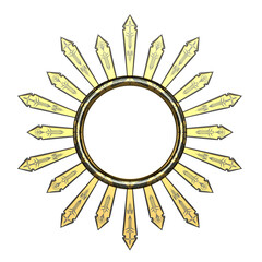 3d render fantasy halo