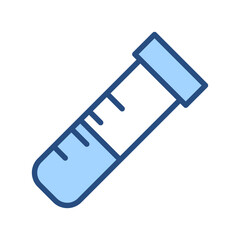 test tube icon design vector template