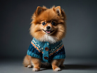 A cute, long-haired, bright-eyed dog looks up.