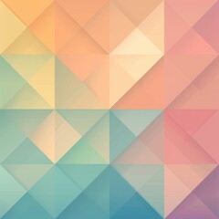 Fototapeta premium Pastel Geometric Pattern