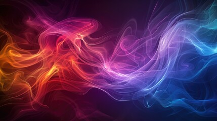 Obraz premium Abstract smoke background display an elegant beauty
