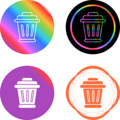 Garbage Vector Icon