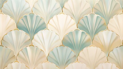 Shell pattern wallpaper
