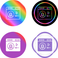 Video Tutorial Vector Icon