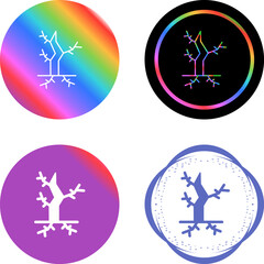 Dead Tree Vector Icon