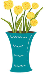 flowers, isolated, spring, floral, bloom, glass, petal, flora, yellow, stem, summer, daisy, lily, leaf, bunch, rose, beautiful, flower, vase, bouquet, blossom, nature, plant, bottle, pink, beauty 