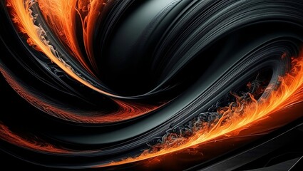 fractal burst background, Generative Ai
